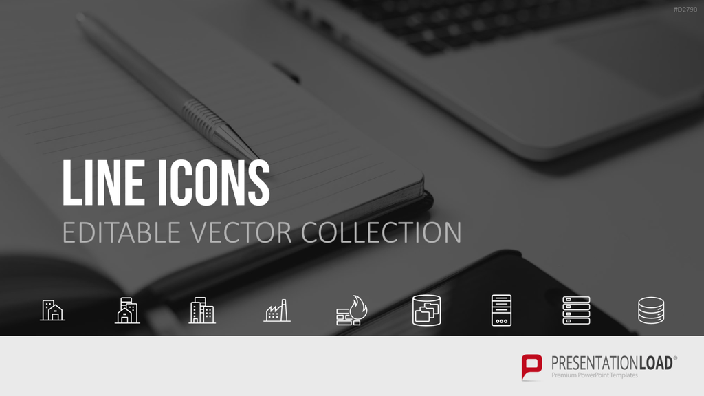 Icons Collection PowerPoint-Vorlage
