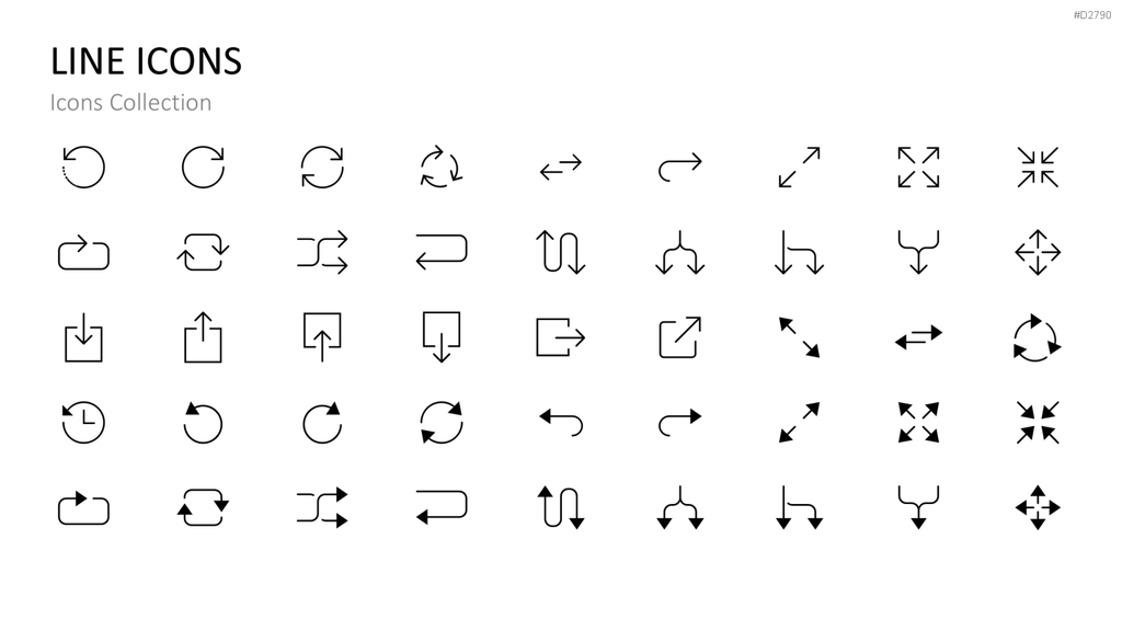 Icons Collection PowerPoint-Vorlage