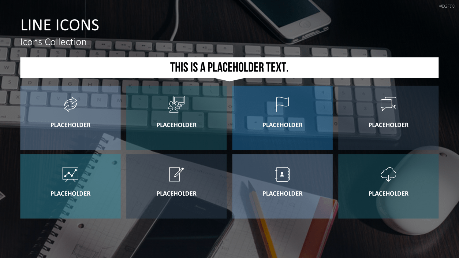 Icons Collection PowerPoint-Vorlage