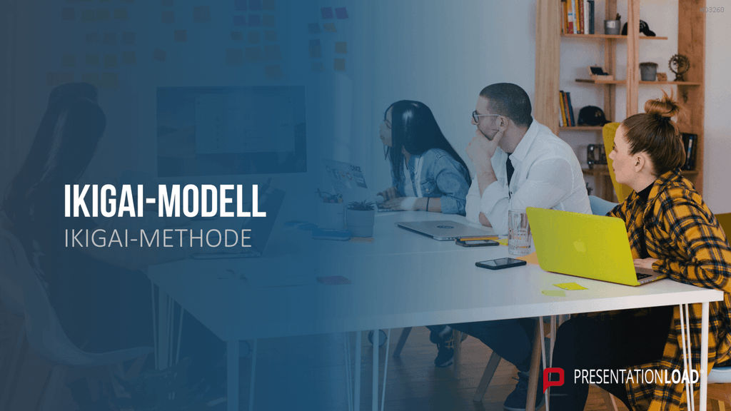 Ikigai-Methode PowerPoint-Vorlage