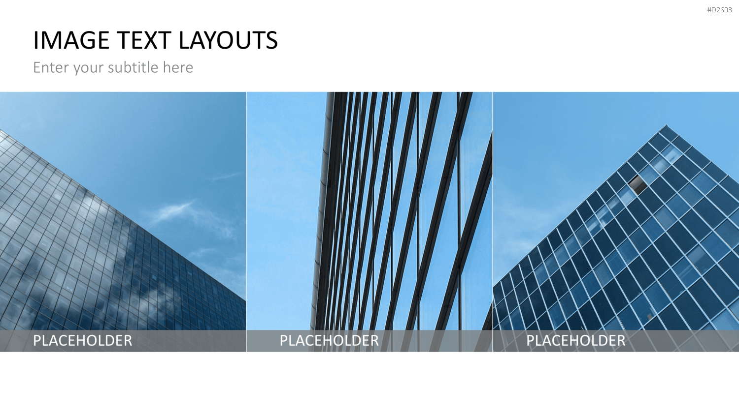 Bilder und Text Layouts PowerPoint-Vorlage