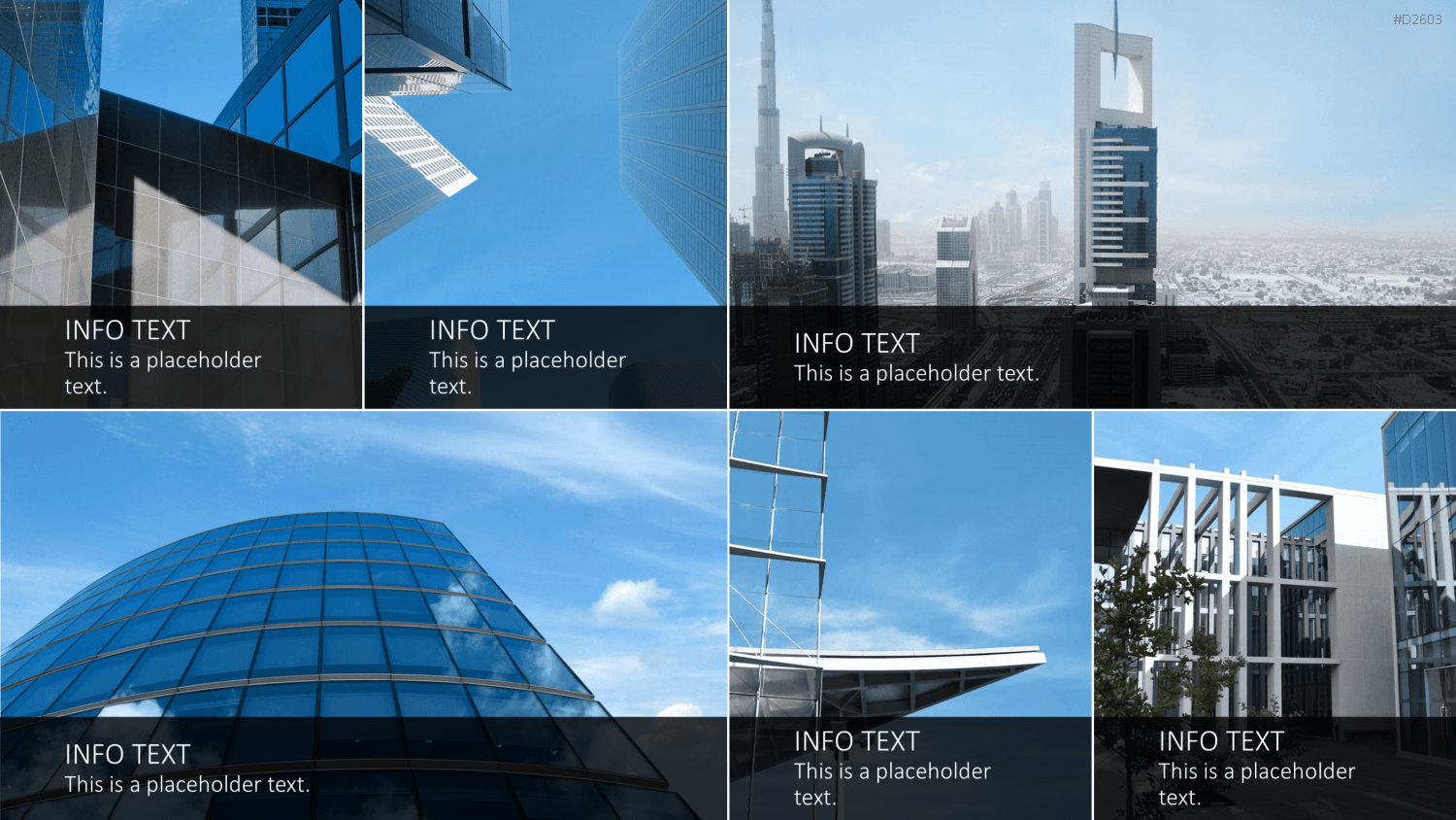 Bilder und Text Layouts PowerPoint-Vorlage