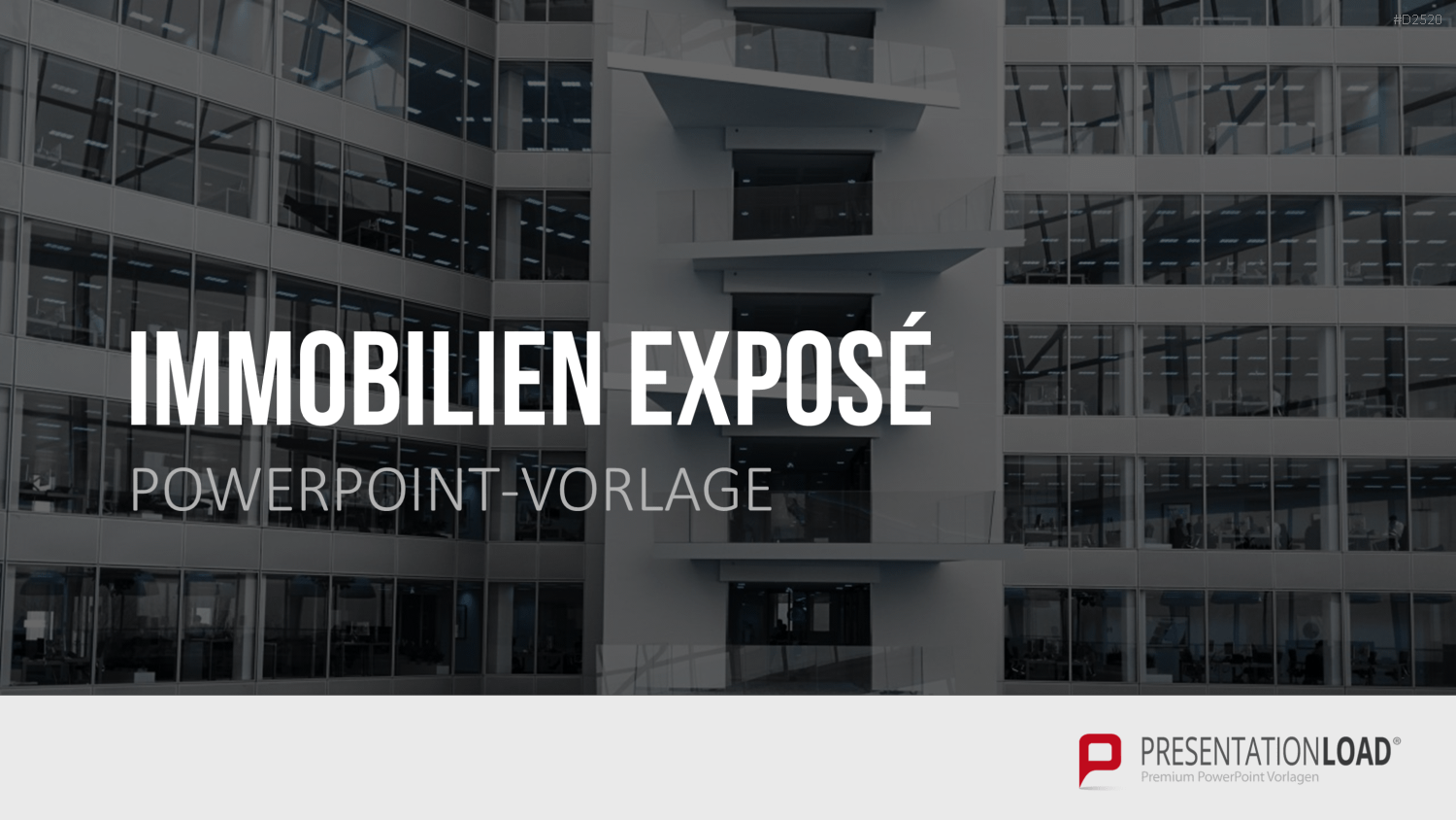 Immobilien Exposé Vorlagen PowerPoint-Vorlage