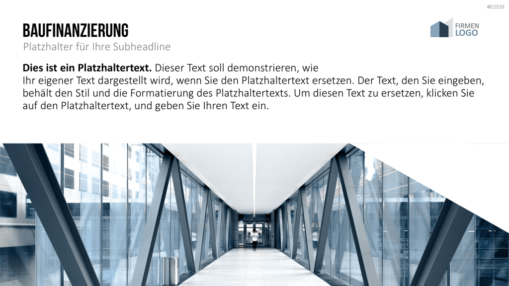Immobilien Exposé Vorlagen PowerPoint-Vorlage