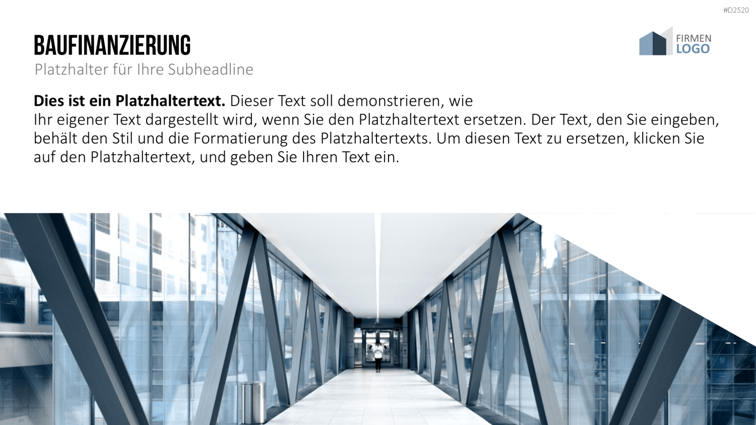 Immobilien Exposé Vorlagen PowerPoint-Vorlage