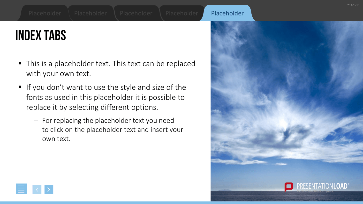 Registerkarten für PowerPoint PowerPoint-Vorlage