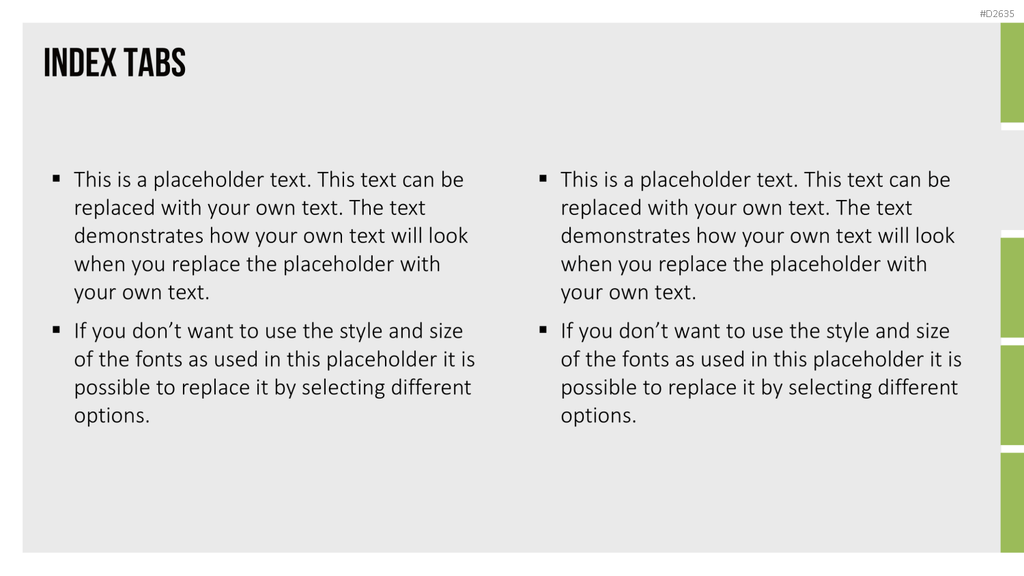 Registerkarten für PowerPoint PowerPoint-Vorlage
