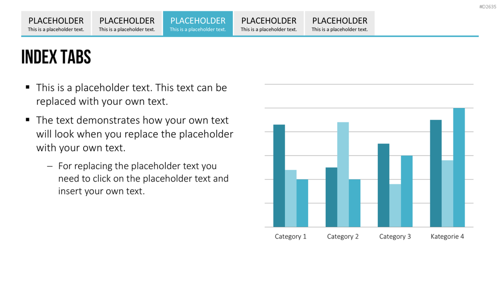 Registerkarten für PowerPoint PowerPoint-Vorlage