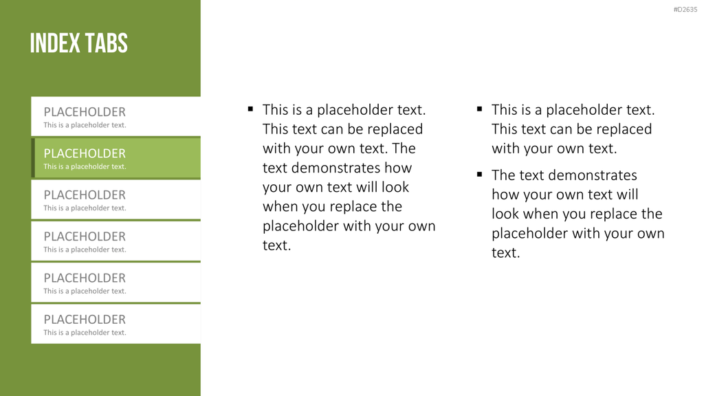 Registerkarten für PowerPoint PowerPoint-Vorlage