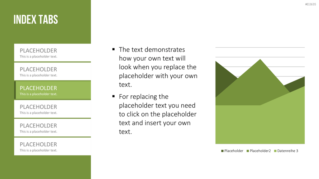 Registerkarten für PowerPoint PowerPoint-Vorlage