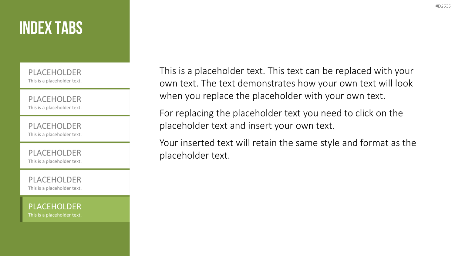 Registerkarten für PowerPoint PowerPoint-Vorlage