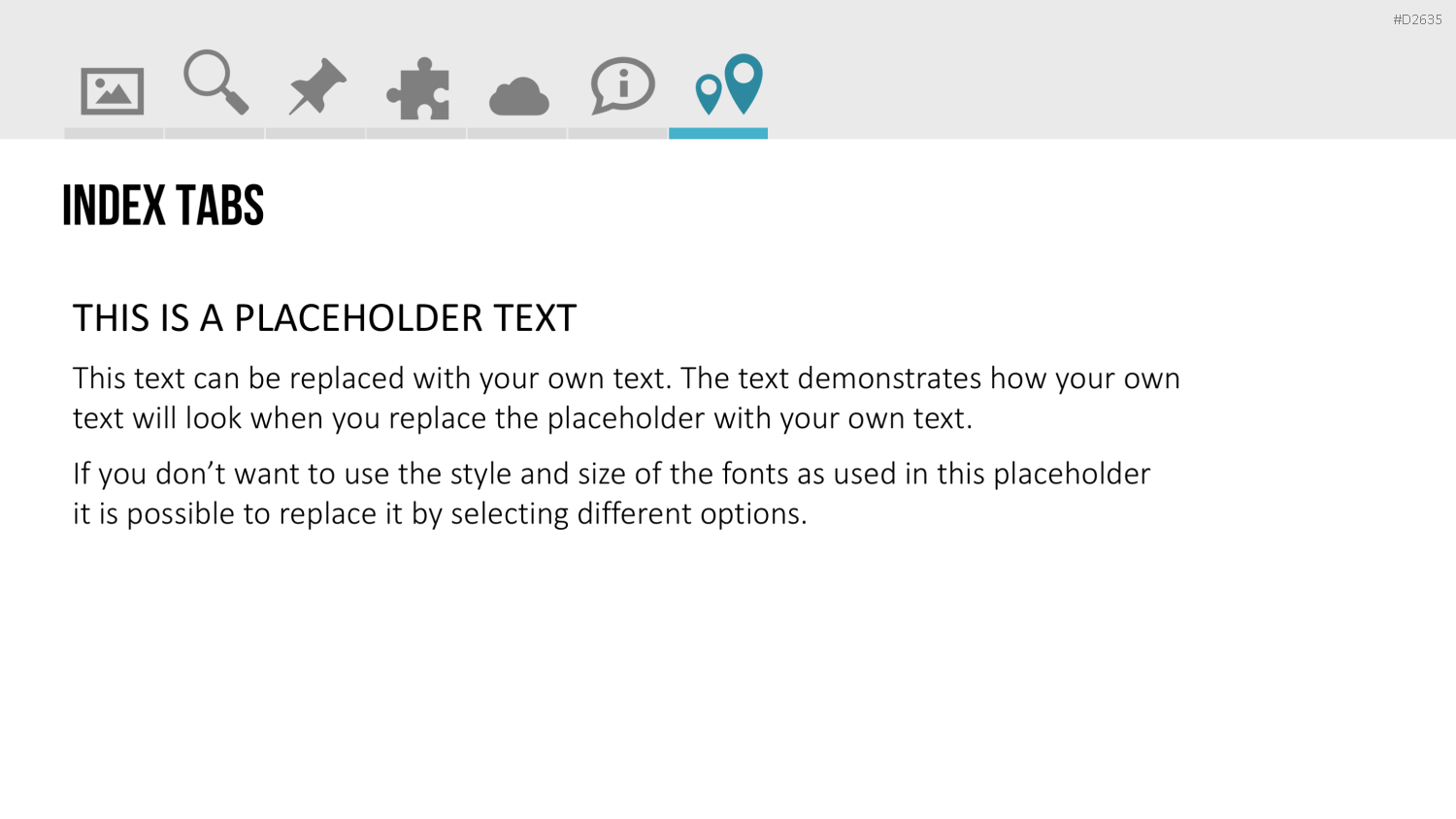 Registerkarten für PowerPoint PowerPoint-Vorlage