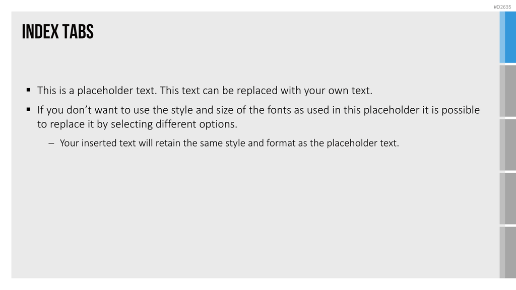 Registerkarten für PowerPoint PowerPoint-Vorlage