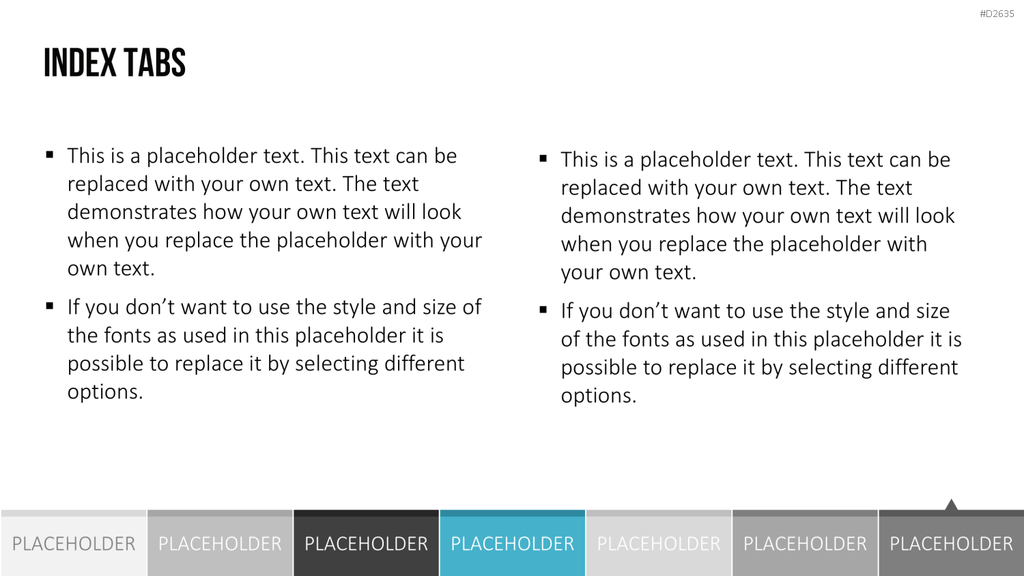 Registerkarten für PowerPoint PowerPoint-Vorlage