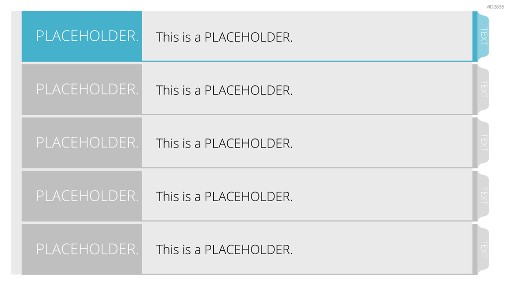 Registerkarten für PowerPoint PowerPoint-Vorlage