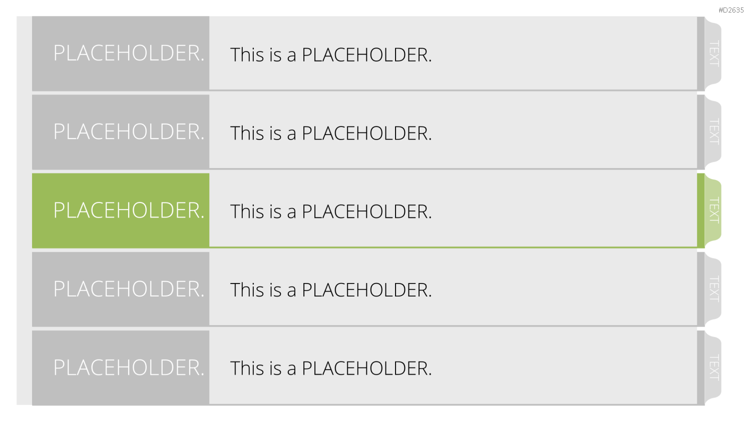 Registerkarten für PowerPoint PowerPoint-Vorlage