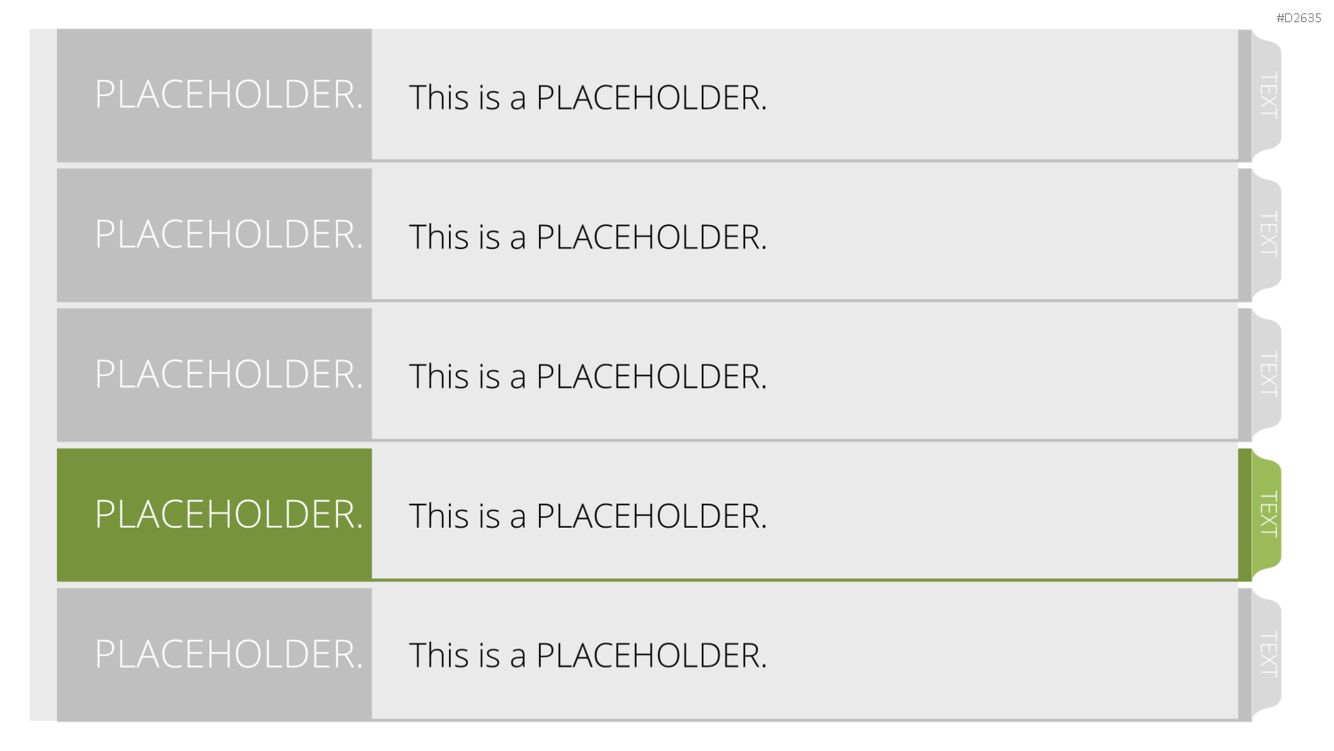 Registerkarten für PowerPoint PowerPoint-Vorlage