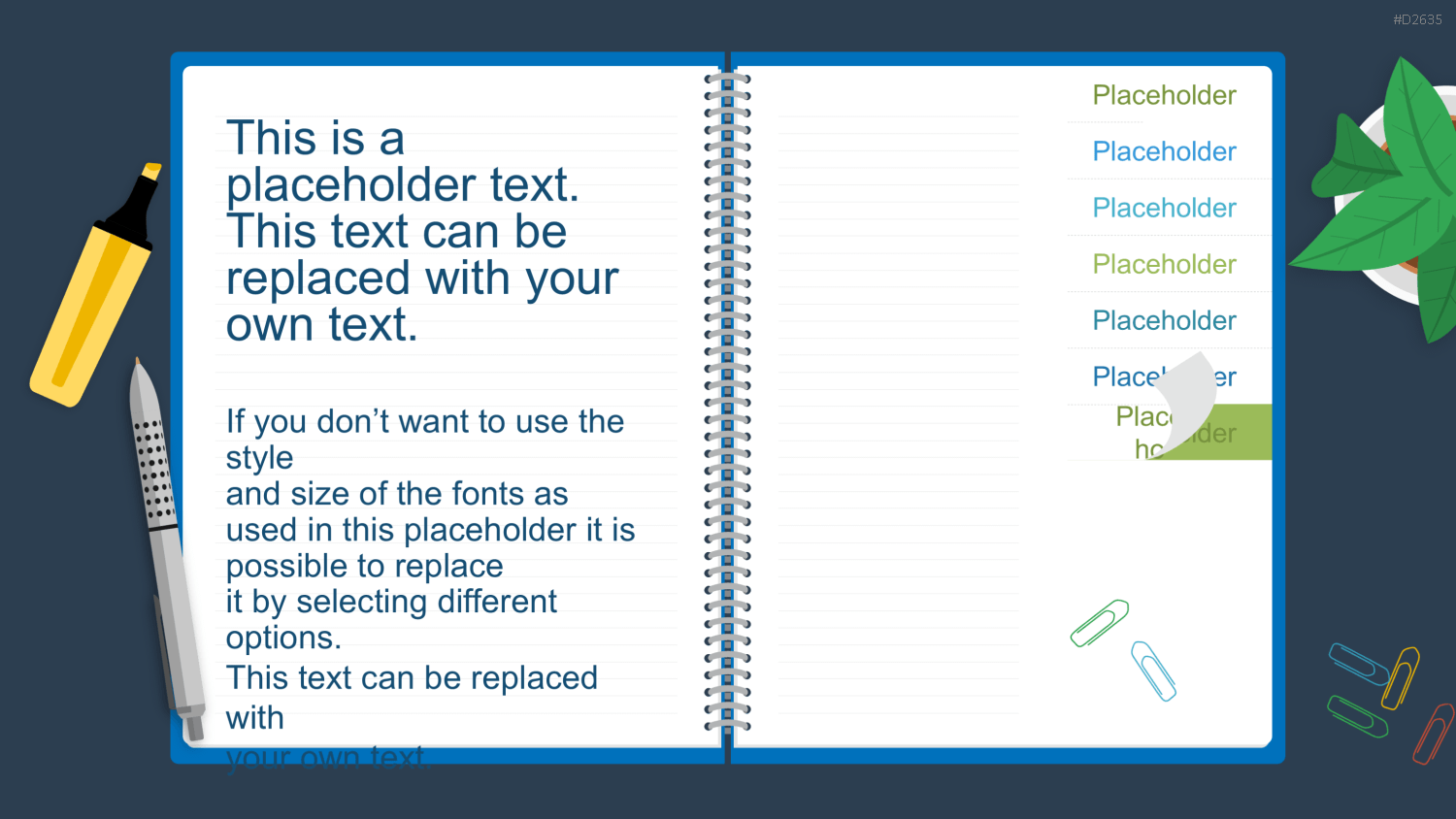 Registerkarten für PowerPoint PowerPoint-Vorlage