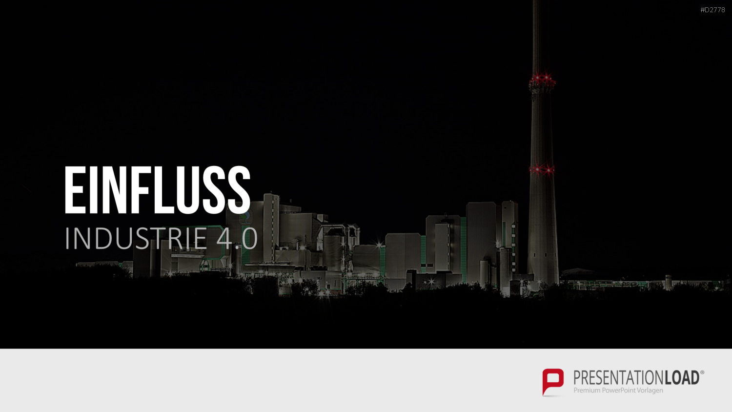 Industrie 4.0 PowerPoint-Vorlage