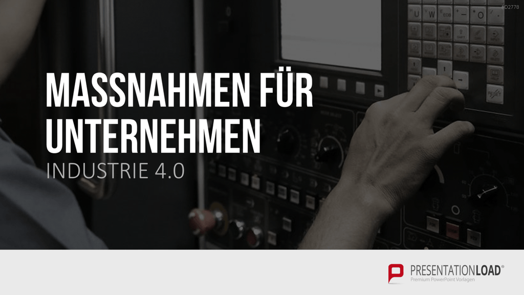Industrie 4.0 PowerPoint-Vorlage