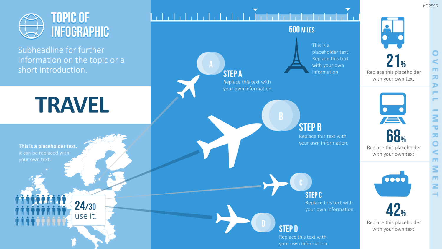 Infografiken 1 PowerPoint-Vorlage