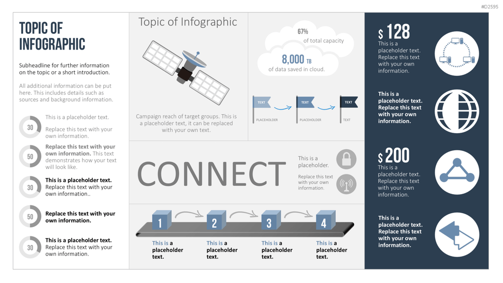 Infografiken 1 PowerPoint-Vorlage