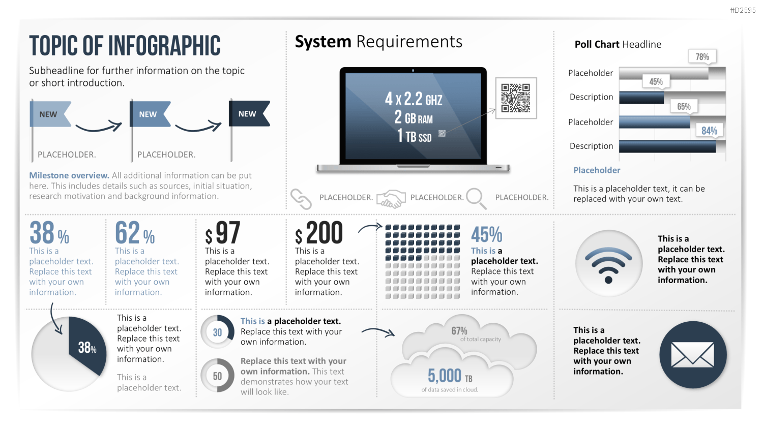 Infografiken 1 PowerPoint-Vorlage