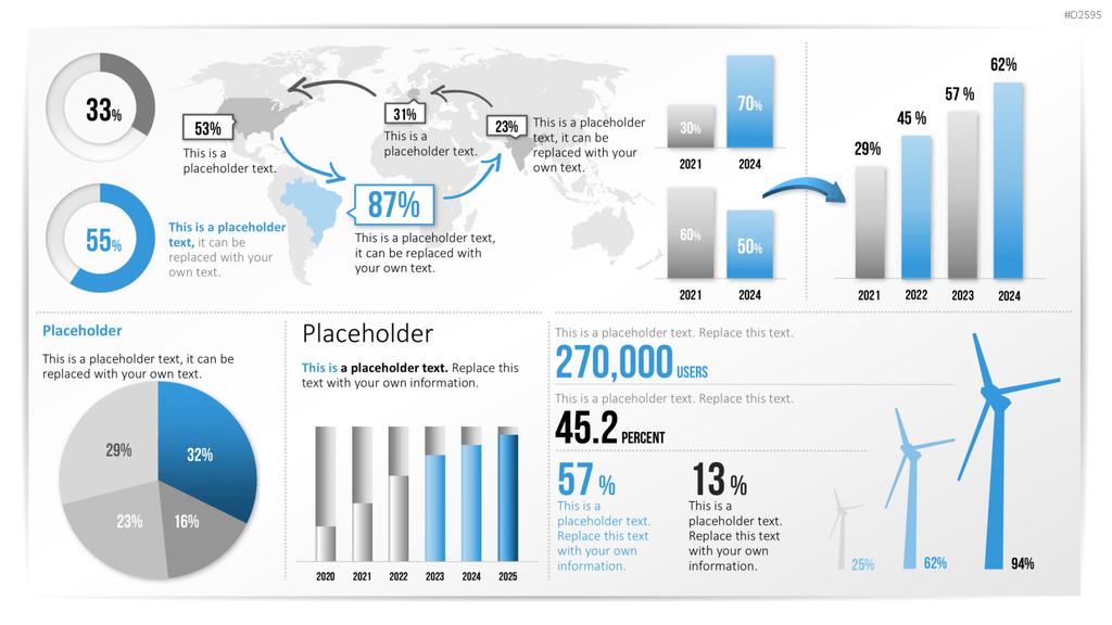 Infografiken 1 PowerPoint-Vorlage
