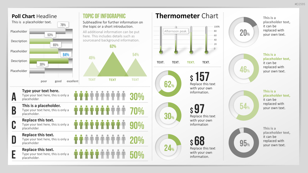 Infografiken 1 PowerPoint-Vorlage