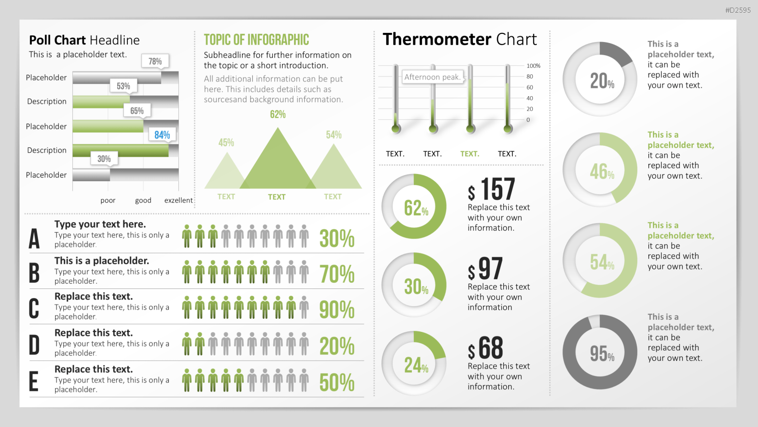 Infografiken 1 PowerPoint-Vorlage