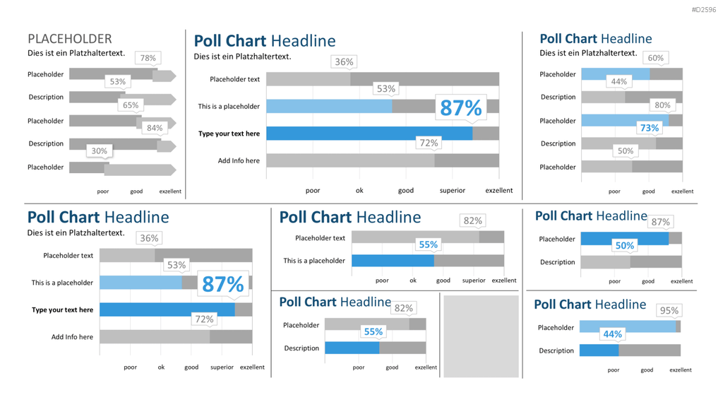 Infografiken 2 PowerPoint-Vorlage