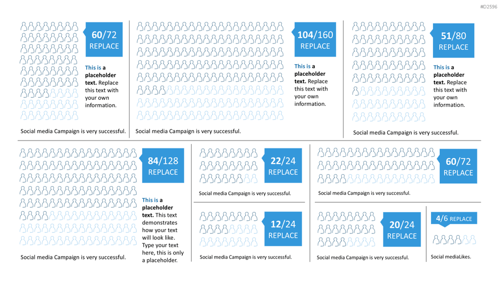 Infografiken 2 PowerPoint-Vorlage