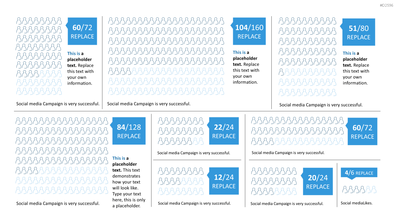 Infografiken 2 PowerPoint-Vorlage