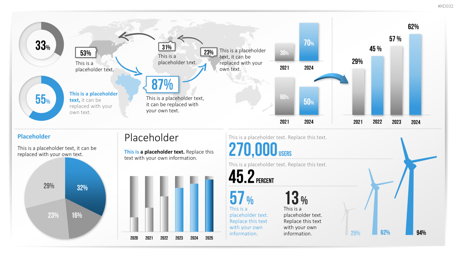 Infografiken Bundle PowerPoint-Vorlage
