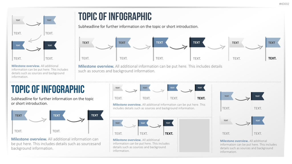 Infografiken Bundle PowerPoint-Vorlage