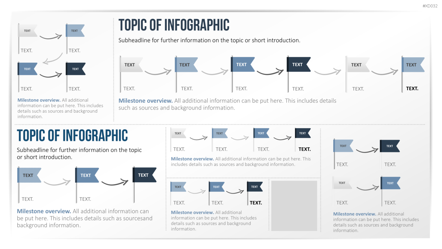 Infografiken Bundle PowerPoint-Vorlage
