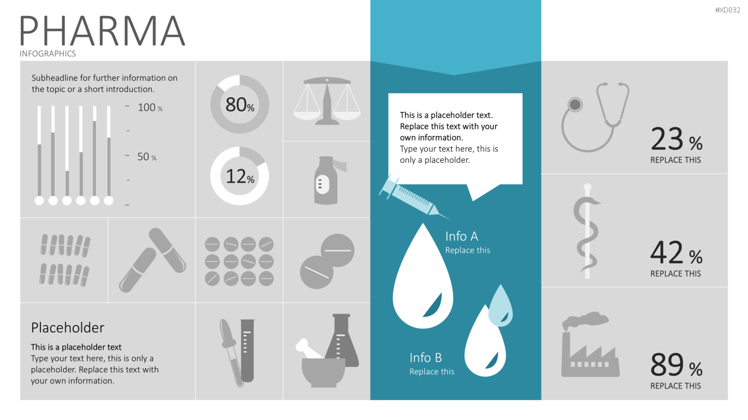 Infografiken Bundle PowerPoint-Vorlage