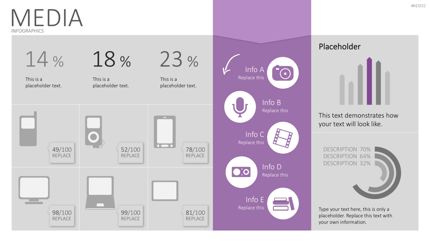 Infografiken Bundle PowerPoint-Vorlage