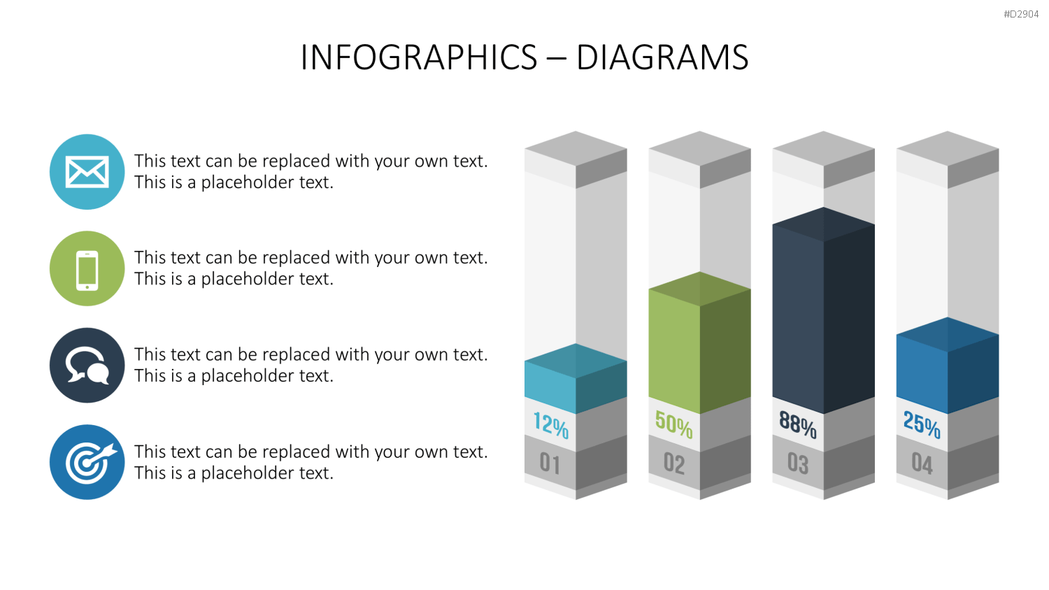 Infografiken Business Diagramme PowerPoint-Vorlage