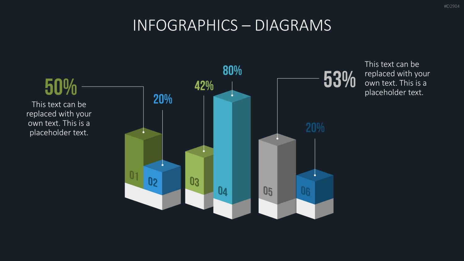 Infografiken Business Diagramme PowerPoint-Vorlage
