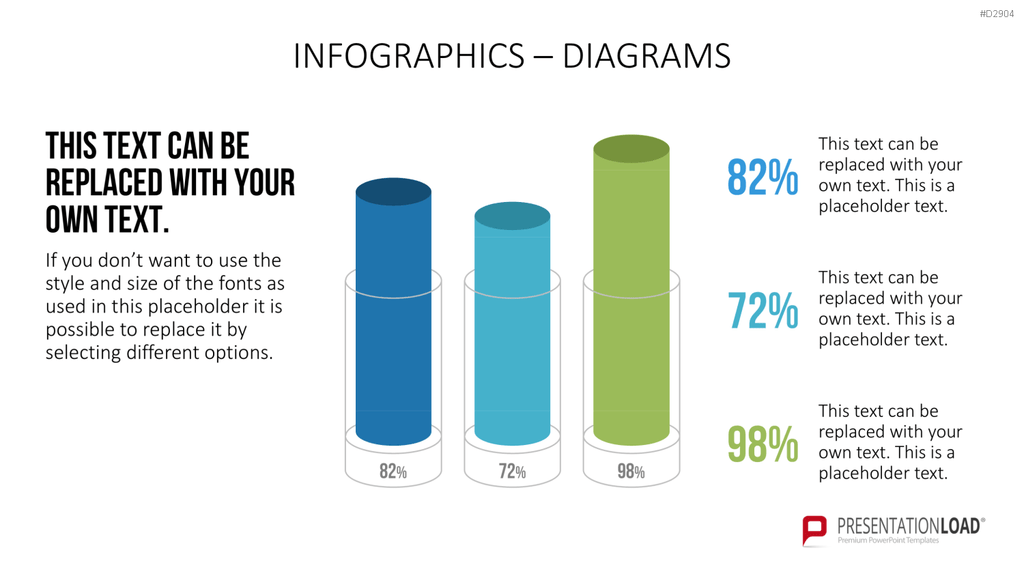 Infografiken Business Diagramme PowerPoint-Vorlage