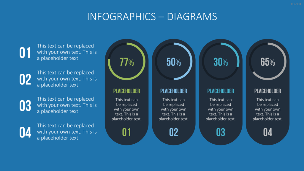 Infografiken Business Diagramme PowerPoint-Vorlage