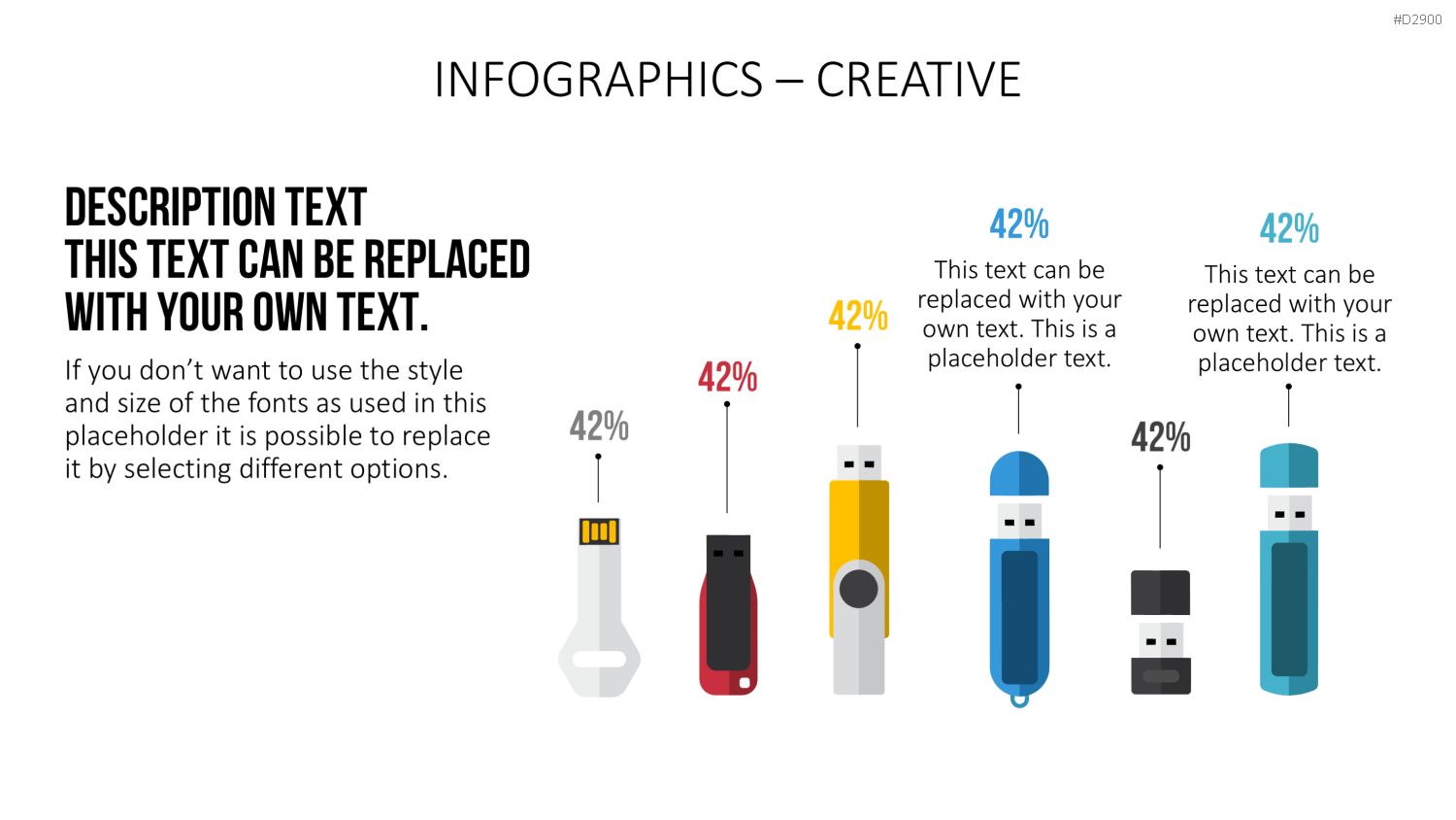 Infografiken Kreativ PowerPoint-Vorlage