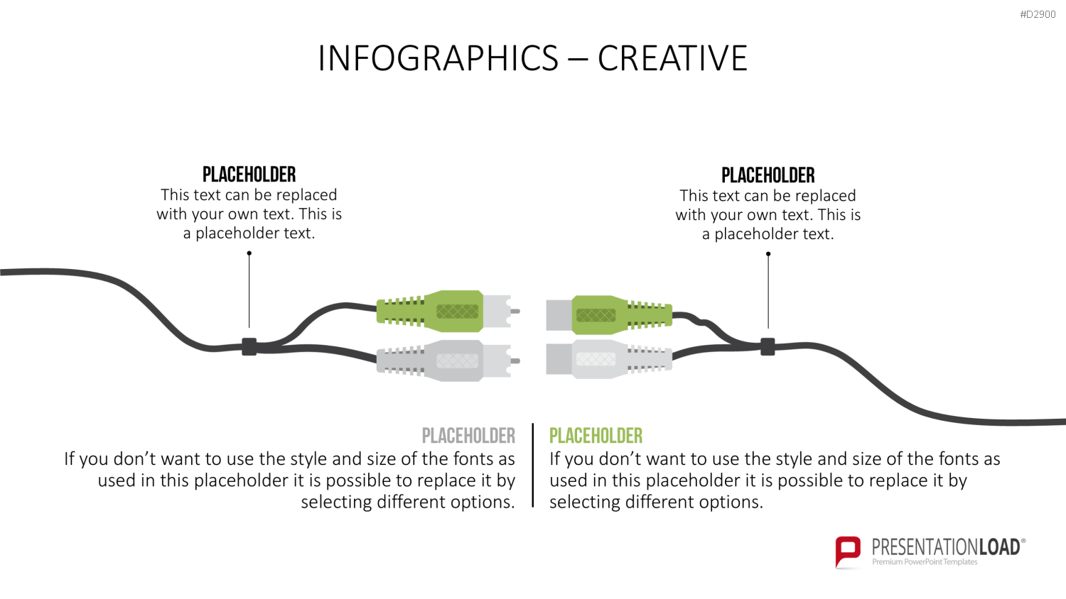 Infografiken Kreativ PowerPoint-Vorlage