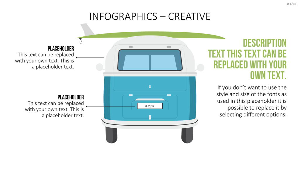 Infografiken Kreativ PowerPoint-Vorlage