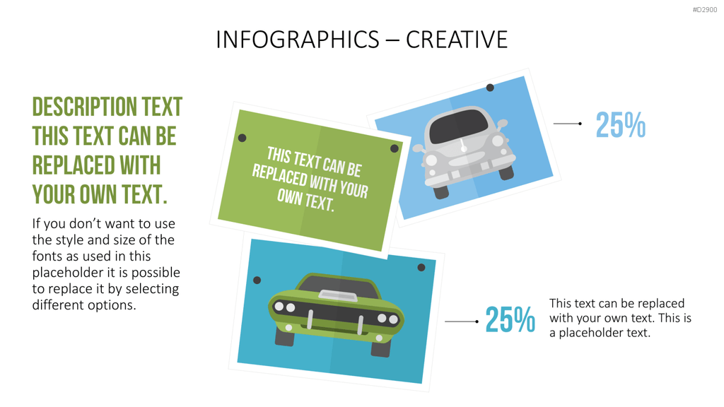 Infografiken Kreativ PowerPoint-Vorlage