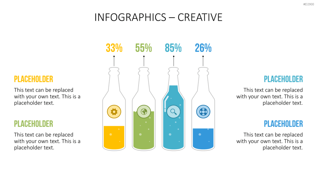 Infografiken Kreativ PowerPoint-Vorlage
