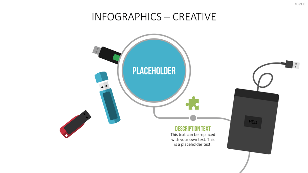 Infografiken Kreativ PowerPoint-Vorlage