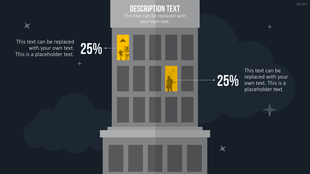 Infografiken Kreativ PowerPoint-Vorlage