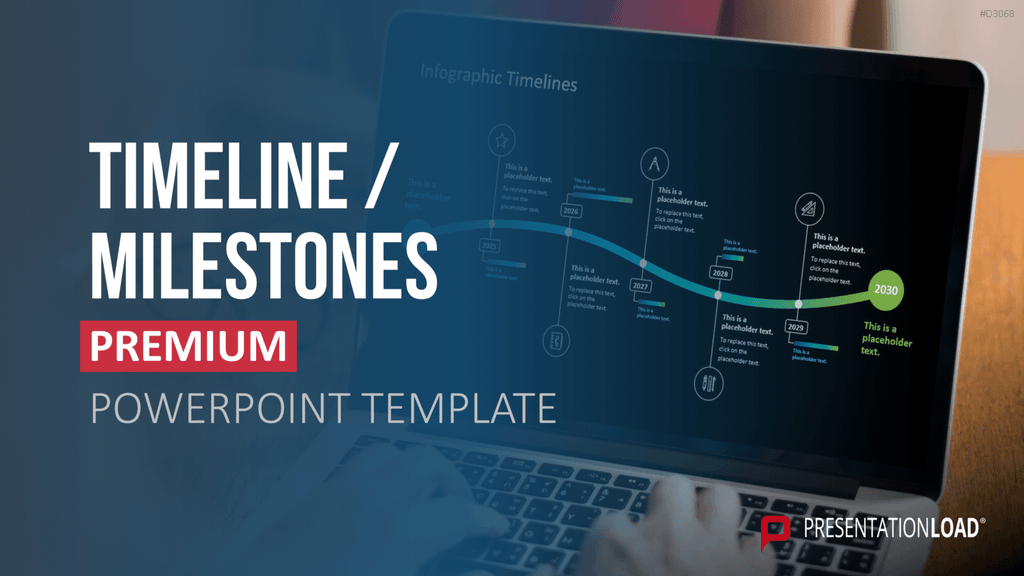 Infografik Timelines PowerPoint-Vorlage